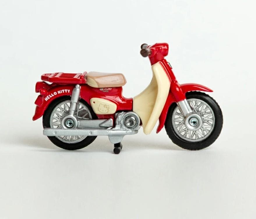 合金製　20個セット　トミカ スーパーカブ × HELLO KITTY コラボ