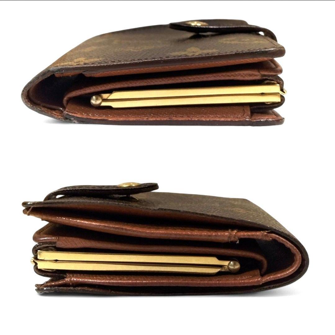 モノグラム ポルトフォイユ ヴィエノワ がま口 二つ折り 財布 ルイヴィトン