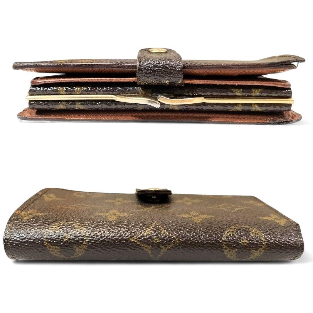 モノグラム ポルトフォイユ ヴィエノワ がま口 二つ折り 財布 ルイヴィトン