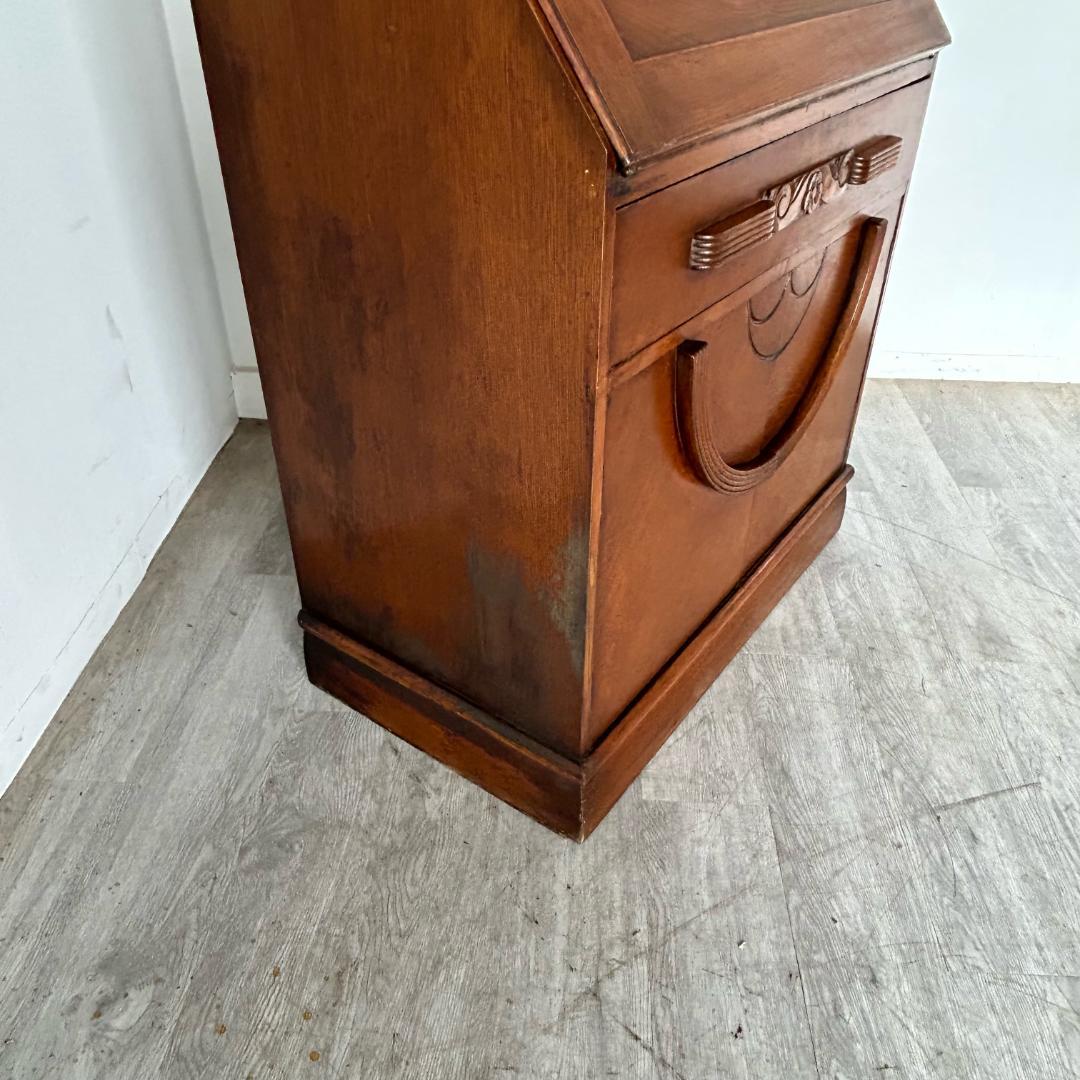 イギリス アンティーク 家具 ライティング ビューロー 英国 チェスト 534A