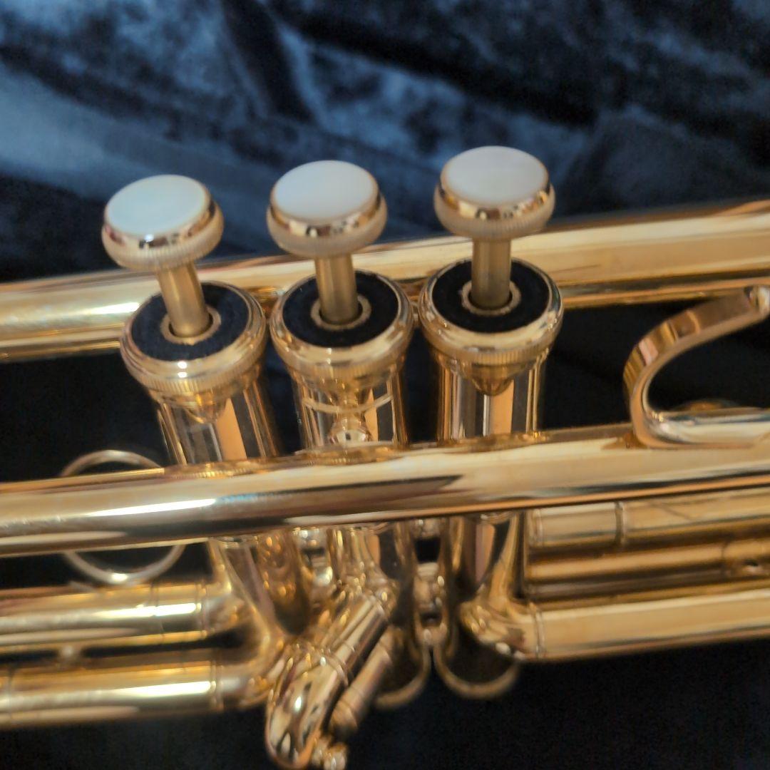 トランペットBb ヤマハYTR−8345(受注生産) 金メッキ仕上げ　Lボア