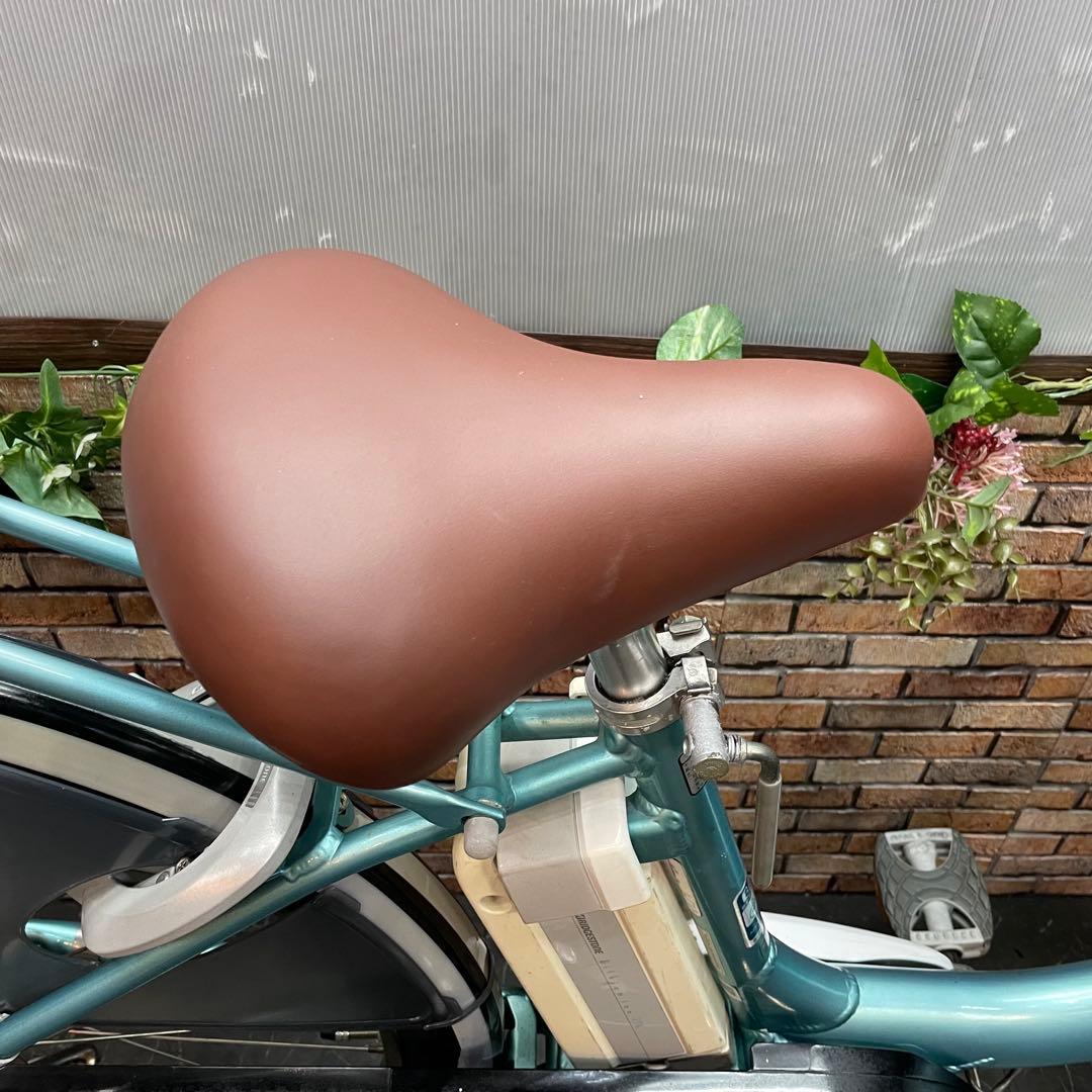 【9】電動自転車 ブリヂストン Assista ブルーグリーン系