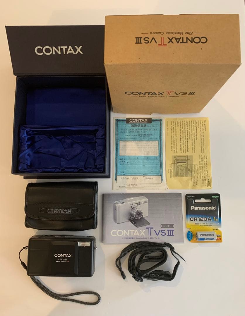 ⭐️新品未使用品⭐️CONTAX コンタックス TVS III ブラック