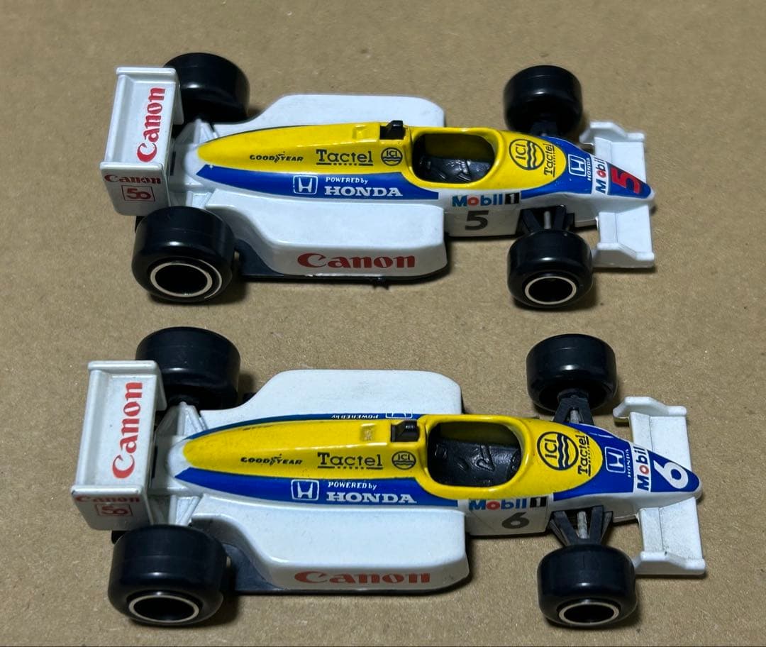 トミカ ウィリアムズ ホンダF-1 レーシングカー 2台セット