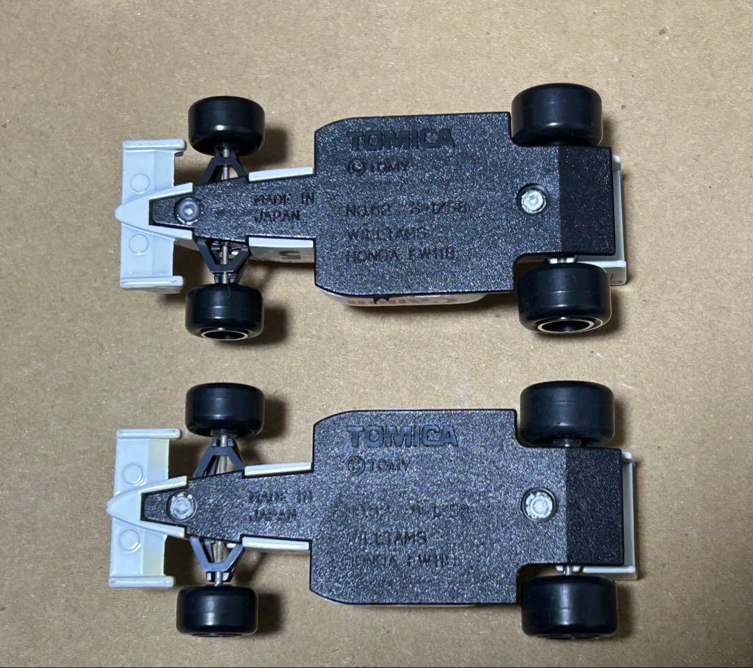 トミカ ウィリアムズ ホンダF-1 レーシングカー 2台セット