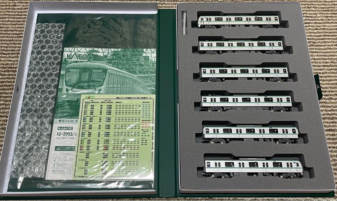 KATO 10-2003.2004 東京メトロ 千代田線 16000系 1次車