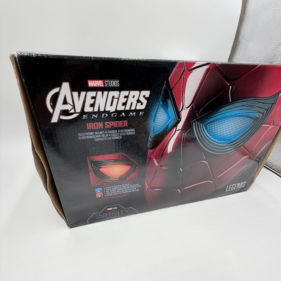 ◆新品 箱ダメージあり マーベル スパイダーマン アイアンスパイダー ヘルメット