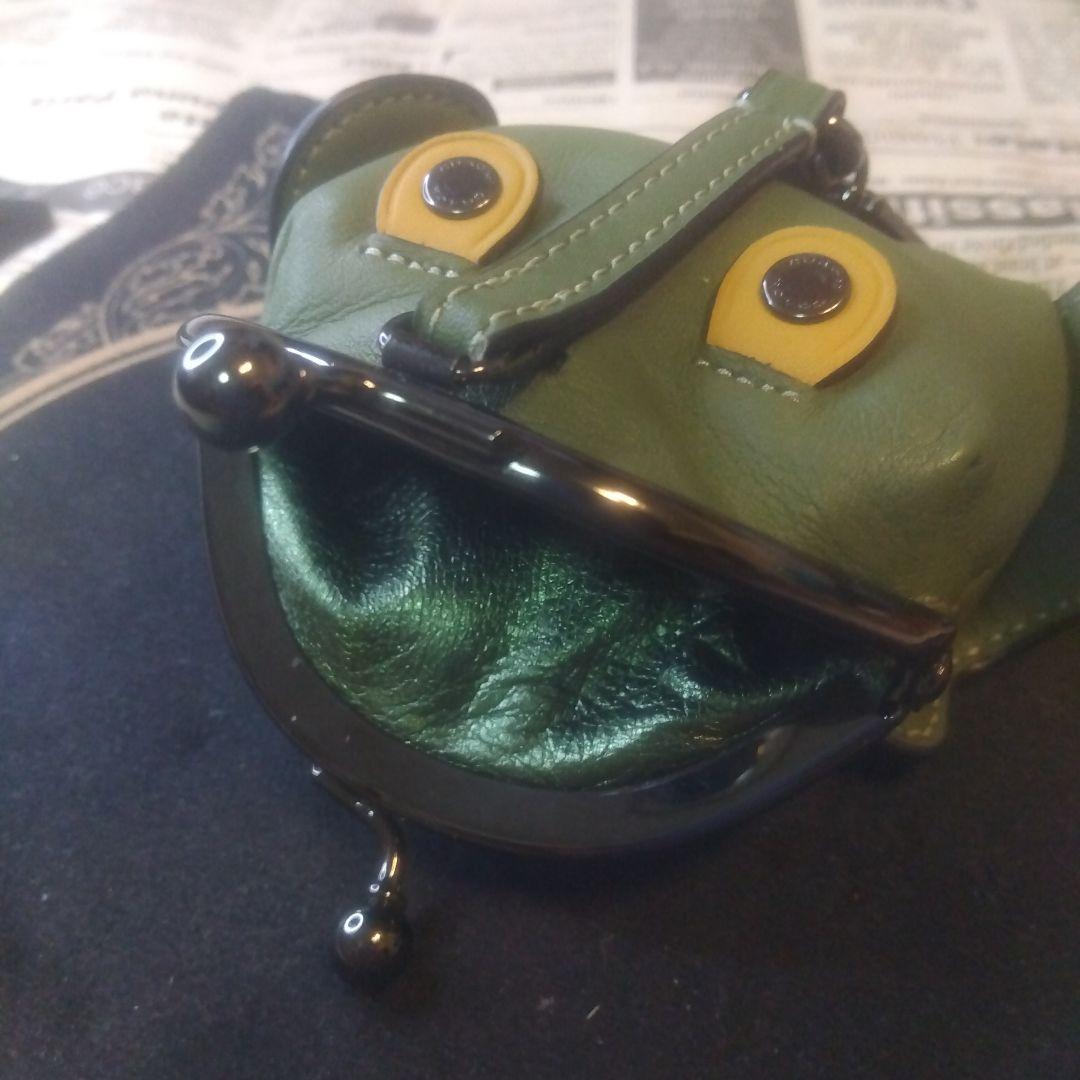 コーチ　がま口タイプ　カエルモチーフ　ケース【美品、希少？】