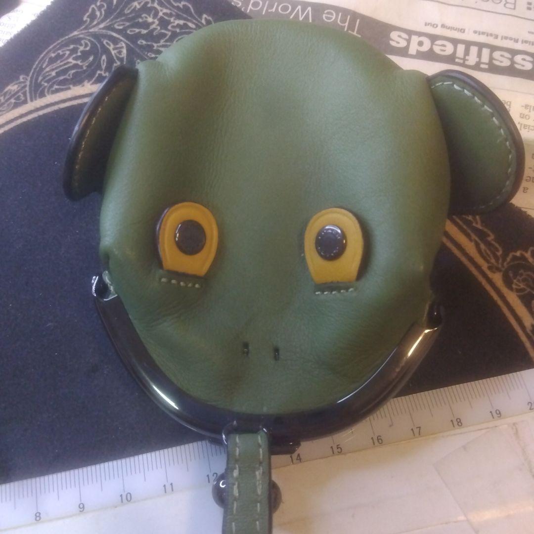 コーチ　がま口タイプ　カエルモチーフ　ケース【美品、希少？】