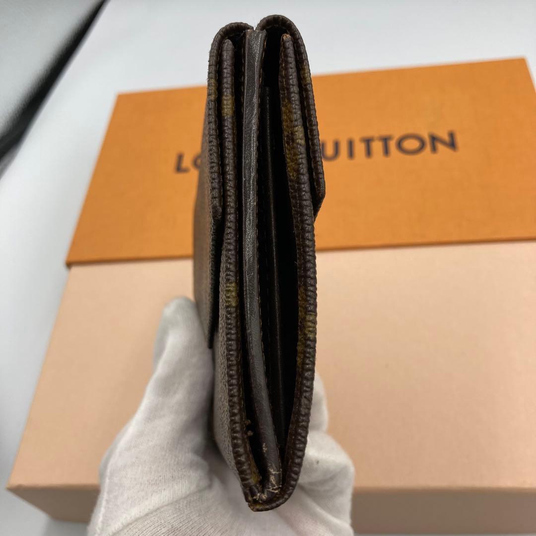 ルイヴィトン　折り財布　モノグラム　ビンテージ　40Aa