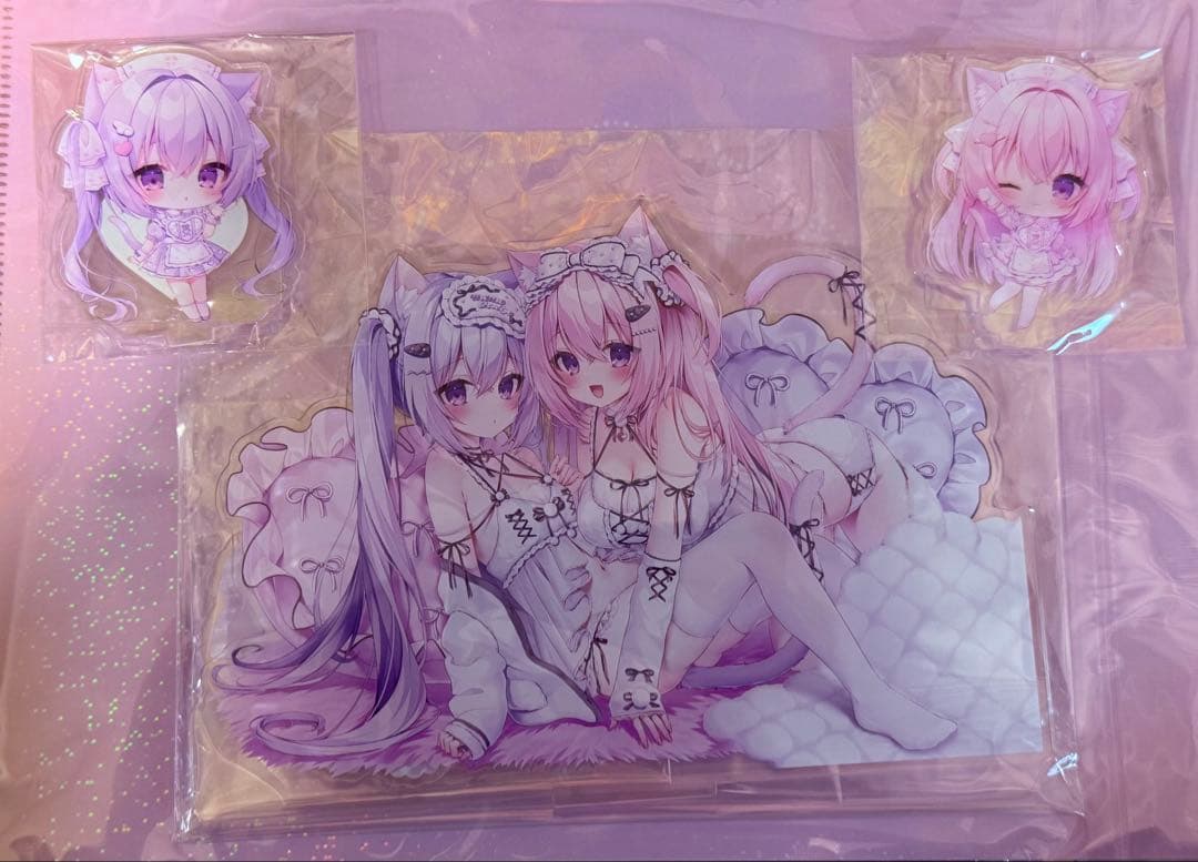 桃稚ちあ　アクリルスタンドセット