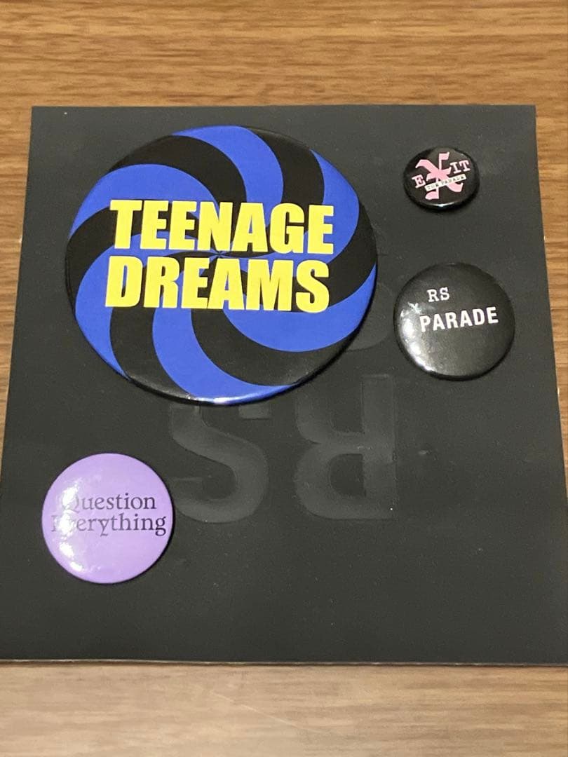 RAF SIMONS 缶バッジ 缶バッチ ピンズ ①