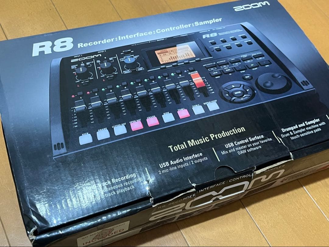 ZOOM R8 マルチトラックレコーダー　美品！