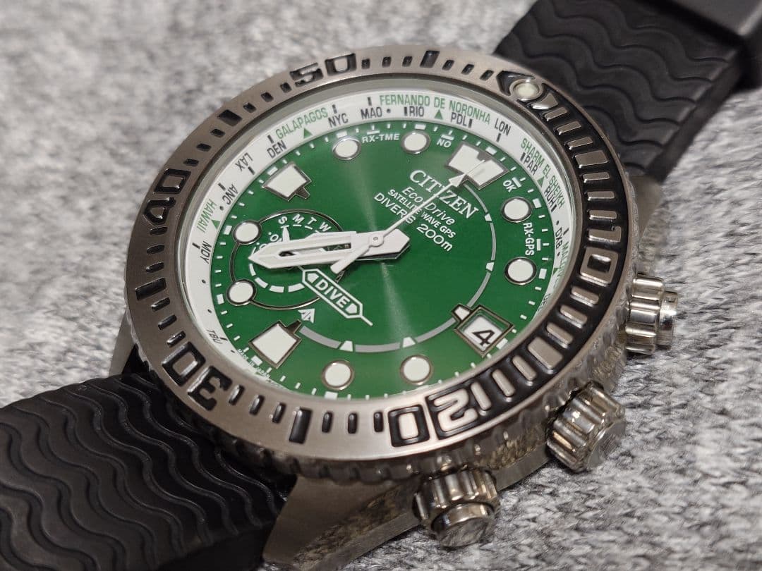 CITIZEN プロマスター エコドライブ ダイバーズ GPS 美品