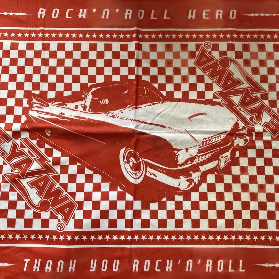 矢沢永吉　ROCK'N'ROLL ブランケット(ロゴ)CAR