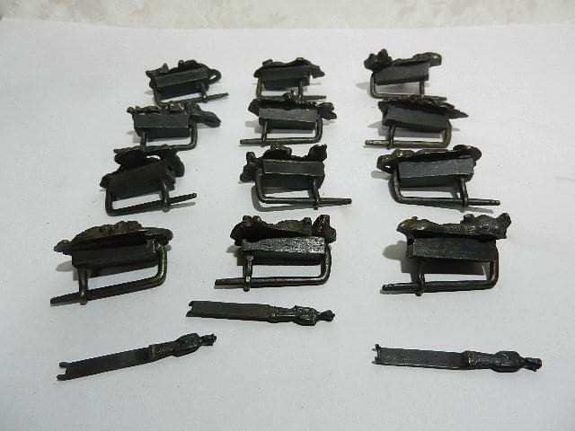 中国骨董動物南京錠１２体（希少な十二支揃）