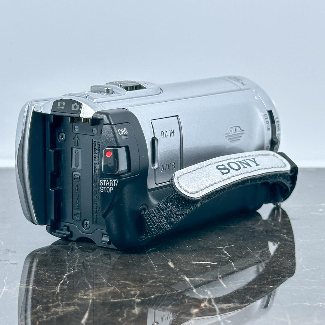 【美品】SONY HDR-CX170 シルバー　ビデオカメラ