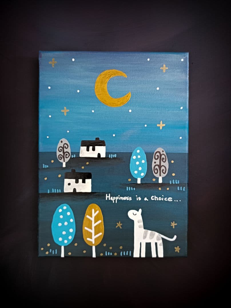 ✿月野乃亜 Unique F4／333×242mm 現代アート 250424