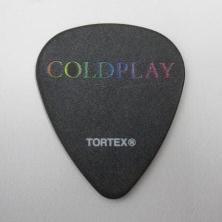 コールドプレイ COLDPLAY クリス・マーティン ギターピック