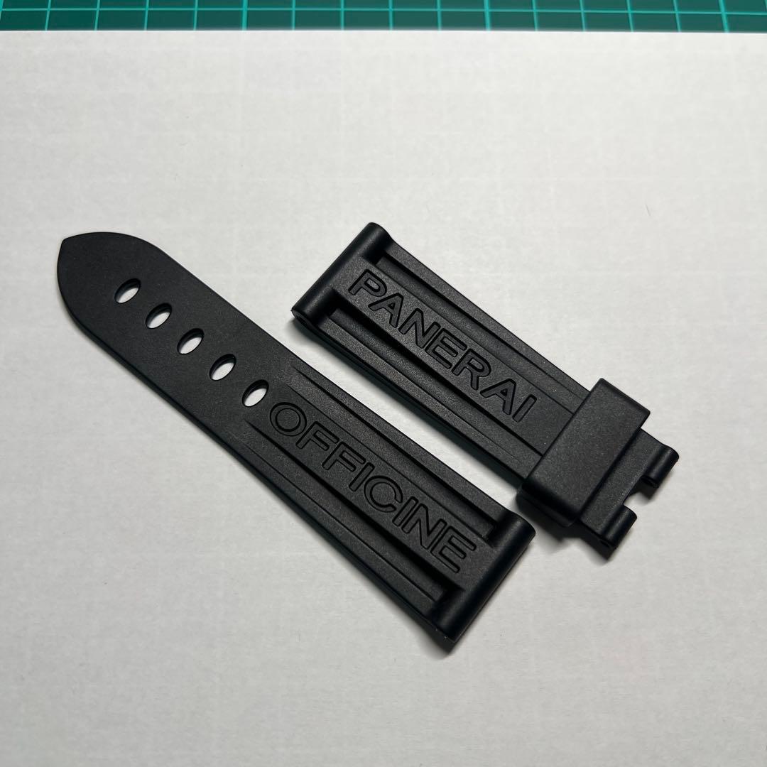 PANERAI OFFICINE ラバーベルト ブラック