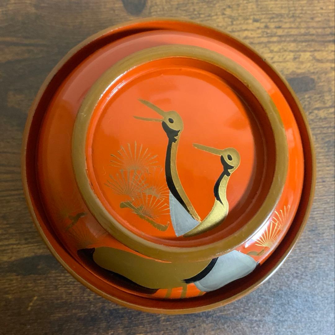 金彩蒔絵　木製漆塗吸物椀　10客　大きめ　時代物