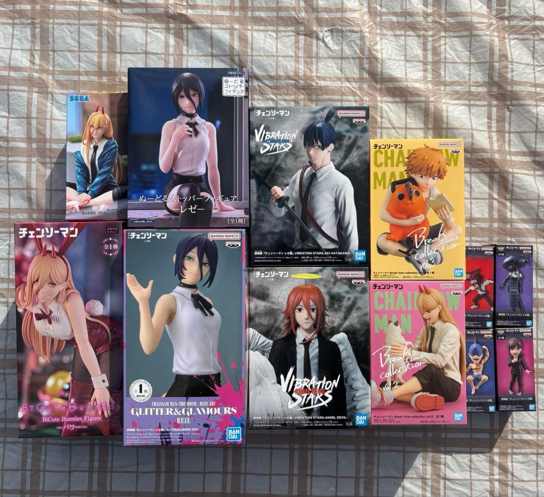 最安値　劇場版チェンソーマン　レゼ編　他　プライズフィギュア　まとめ売り　レゼ