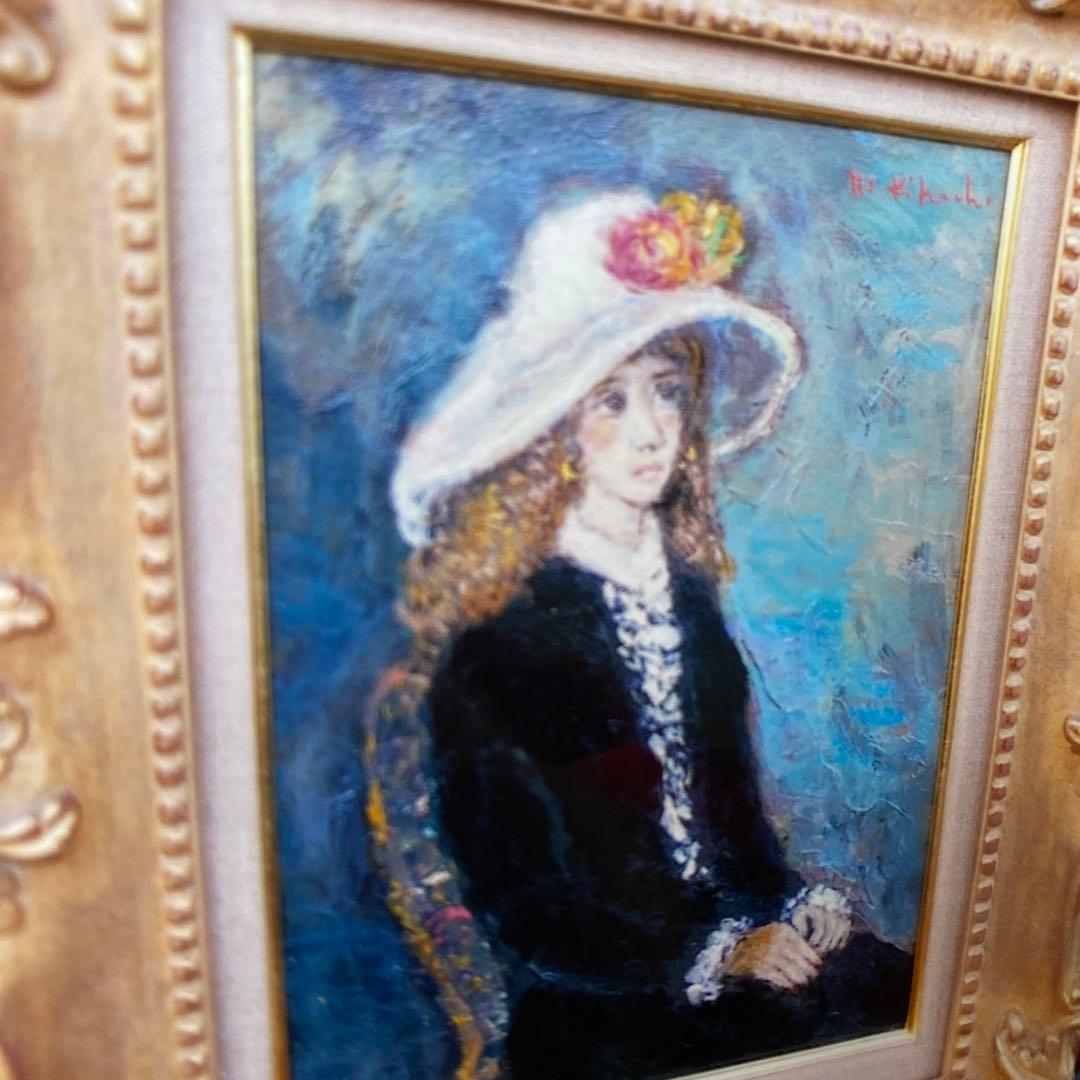 絵画　油絵　油彩画　優美　華麗　美品　アート