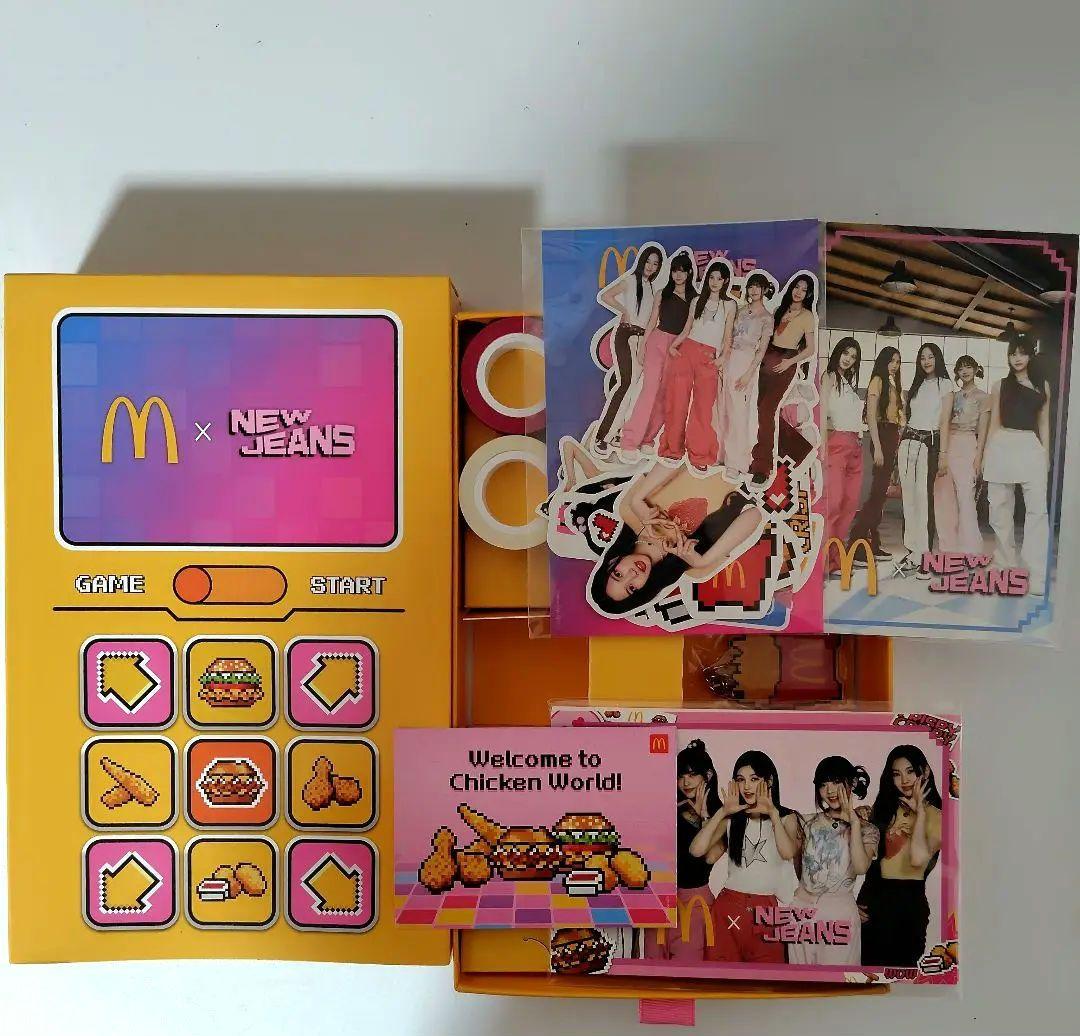 【限定・当選品】NewJeans × マクドナルド 韓国グッズセット