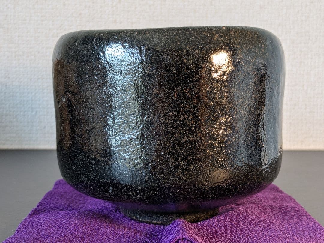 【個展作品】本間焼 池田退輔 黒茶碗 赤茶碗 セット 山形 楽焼