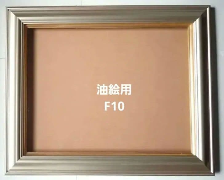 額縁 油彩 F10 アクリル板UVカット 未使用 日本製 【送料込・匿名発送】