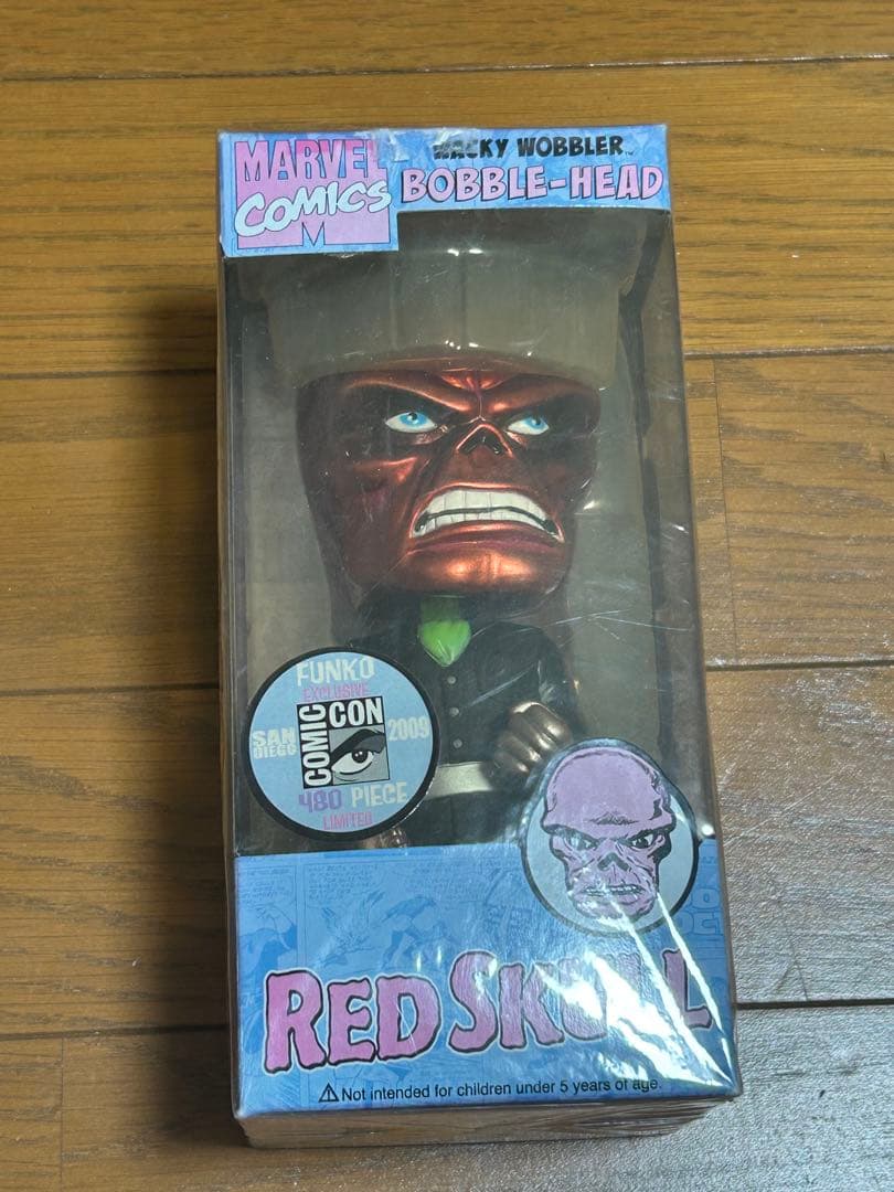 【希少】FunkoレッドスカルSDCC2009限定ボブルヘッド　480体限定品