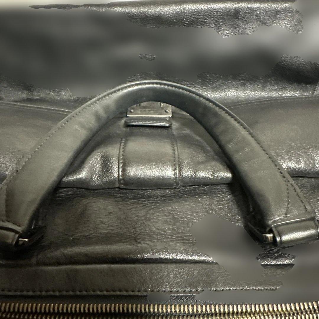 美品　TUMI フラップ付き　レザーブリーフケース　ビジネスバッグ　トゥミ