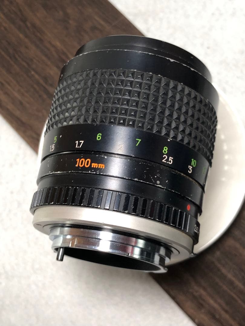 レンズ(単焦点) MINOLTA mc tele ROKKOR pf 100mm f2.5