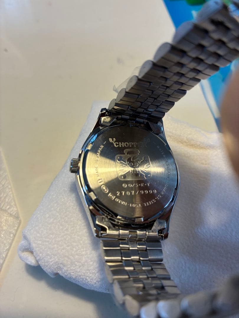 ONE PIECE メタル時計ワンピース チョッパー w 桜の記憶 腕時計