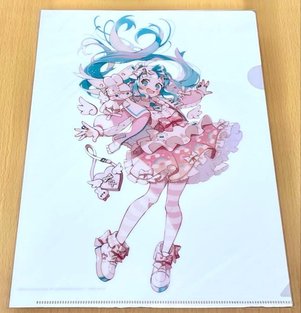 初音ミク クリアファイル 上倉エク