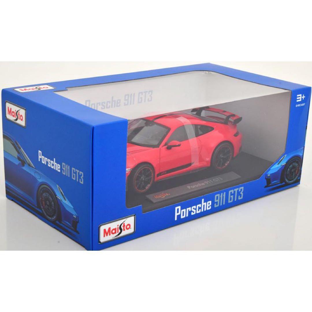 1/18 PORSCHE 911 992 GT3 レッド　ポルシェ　マイスト