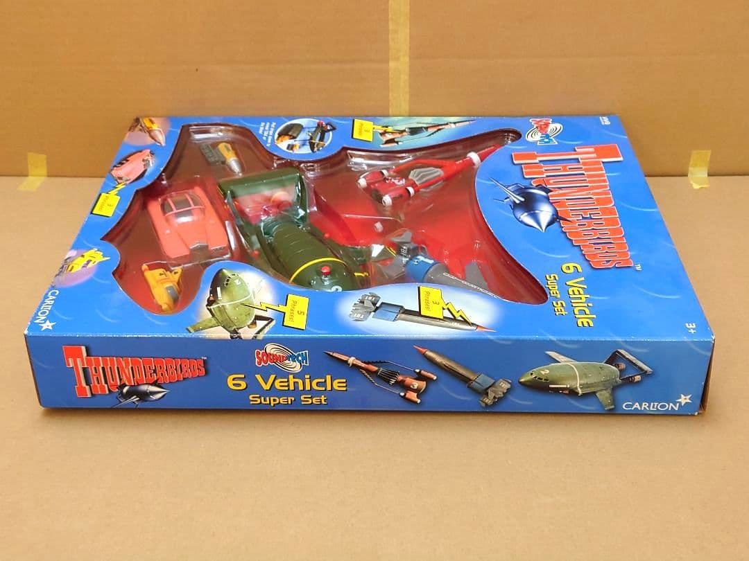サンダーバード　サウンドテック　TBビークル 6台セット　スーパーセット　海外版