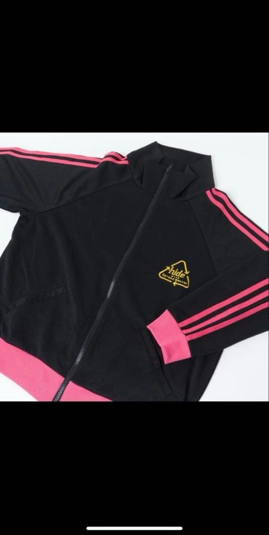 LEMONed hide ラインジャージ ピンク