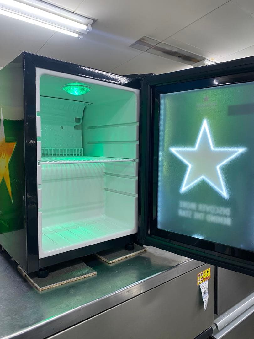 6887【程度良好】ハイネケン 冷蔵ショーケース HN-21L-PJ 非売品
