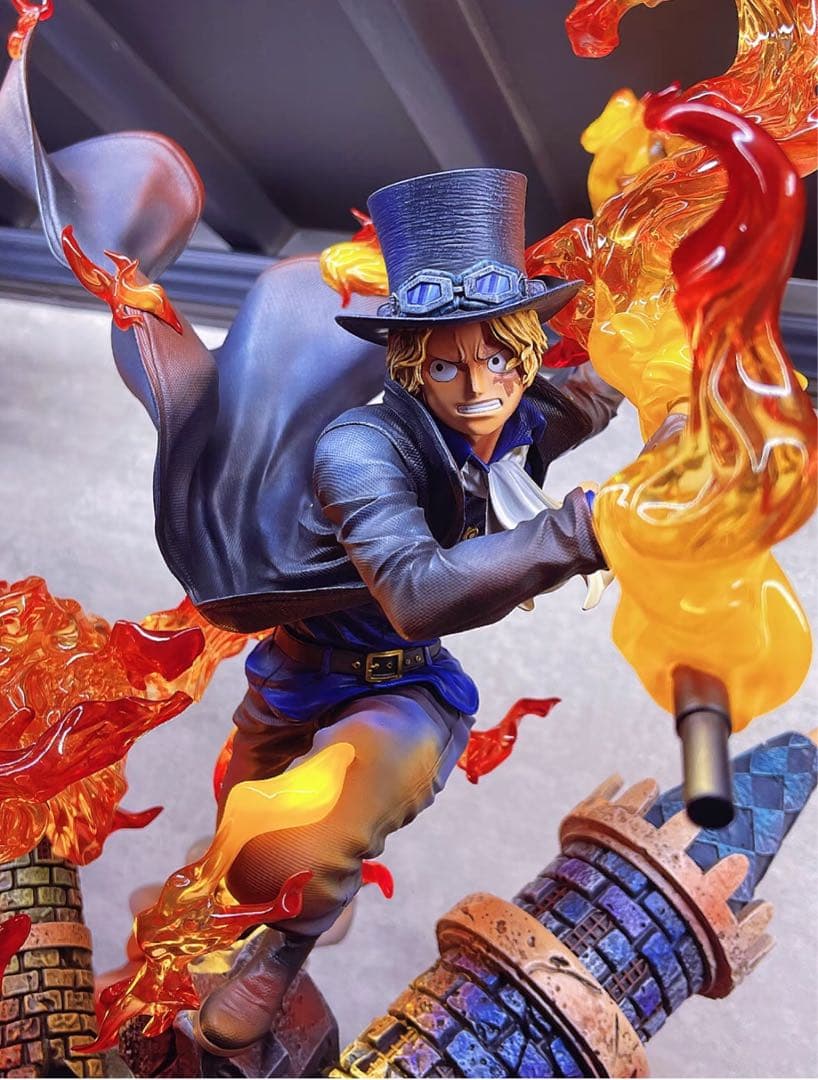 ワンピース サボ 革命軍 参謀総長 フィギュア ガレージキット 新品