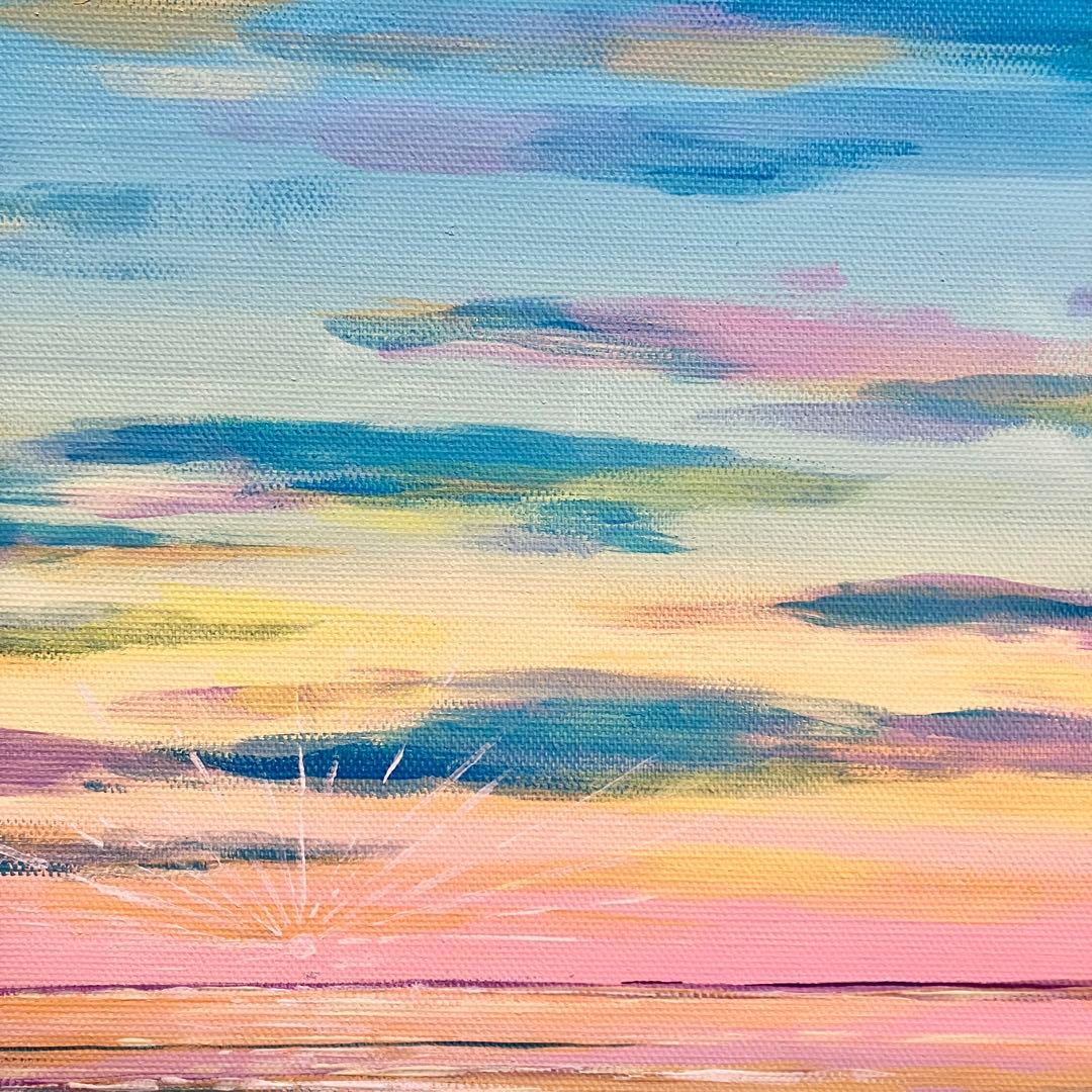 ＊RiRimama＊天使のアクリル画 海の風景