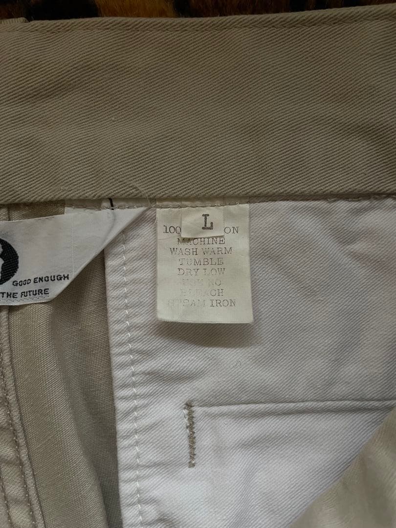 希少 初期 美品 90s GOODENOUGH CHINO TROUSERS