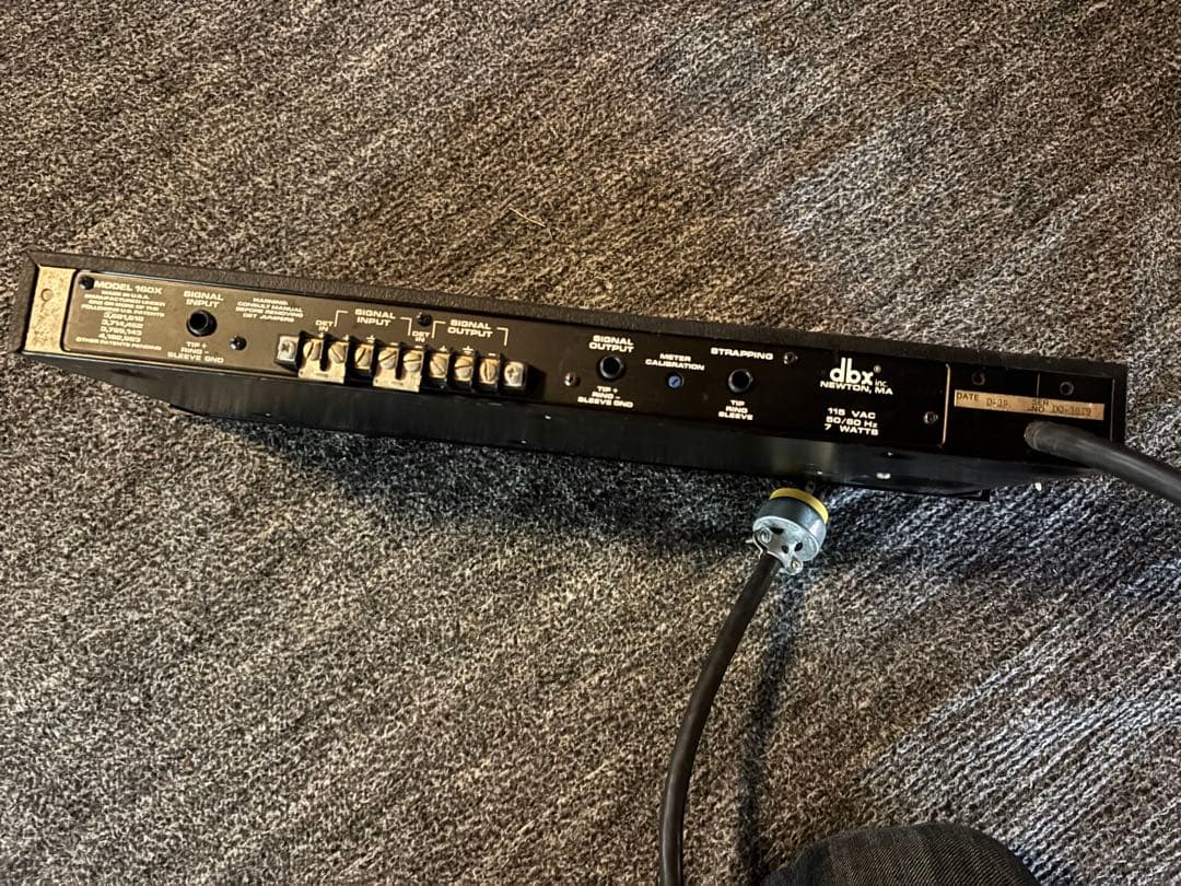 dbx 160X コンプレッサー/リミッター