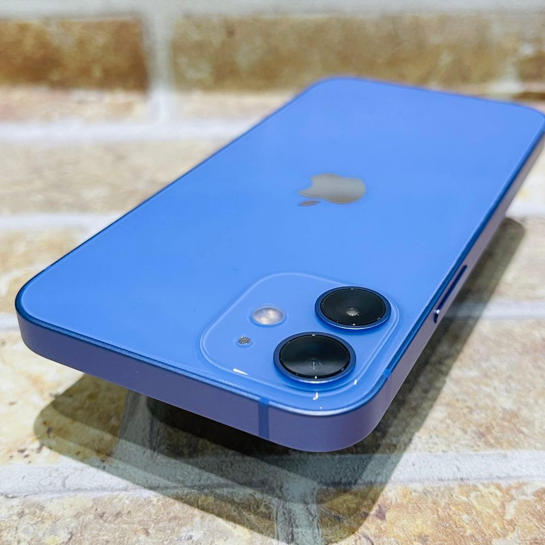 SIMフリー iPhone12mini 64GB パープル 電池良好