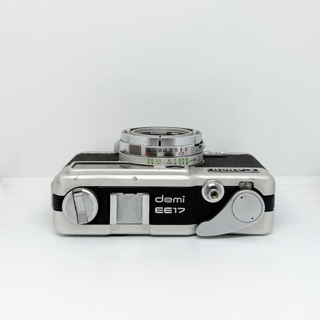【完動品】Canon demi EE17 フィルムカメラ 動作確認済み