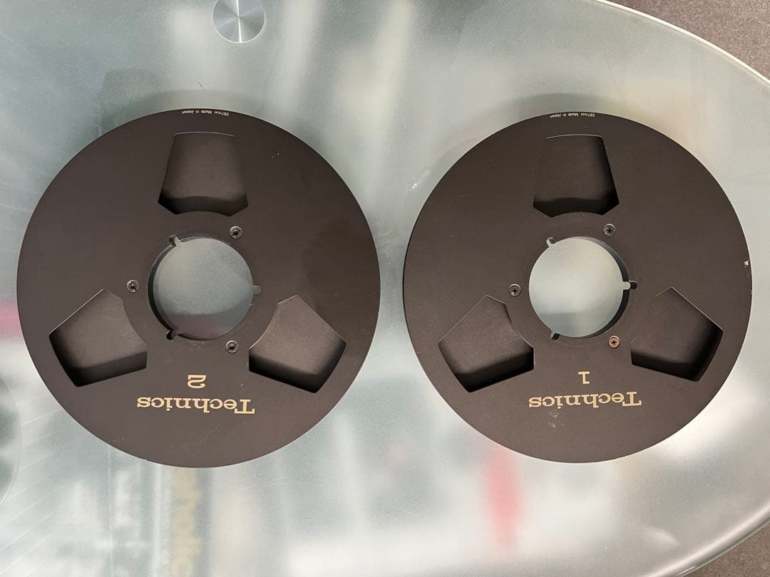 Technics オープンリール用メタルリール 10.5インチ 2巻267mm