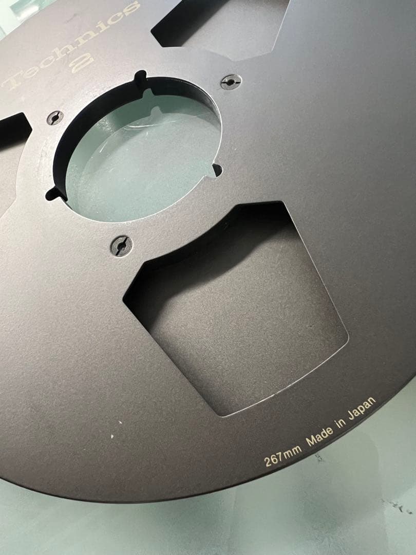 Technics オープンリール用メタルリール 10.5インチ 2巻267mm