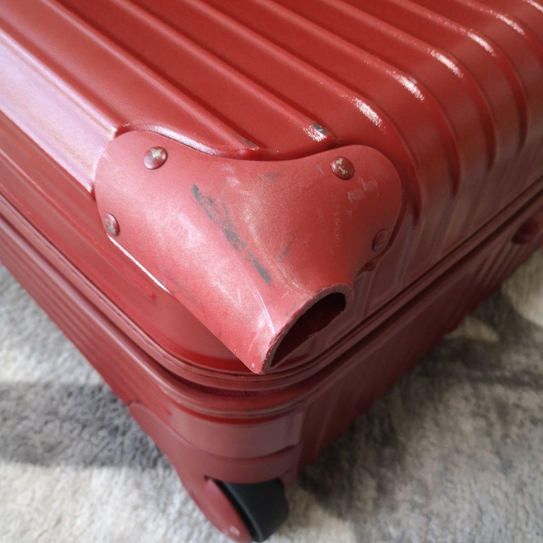 リモワ　サルサ　SALSA　キャリーケース　レッド　赤　2輪　スーツケース　中型