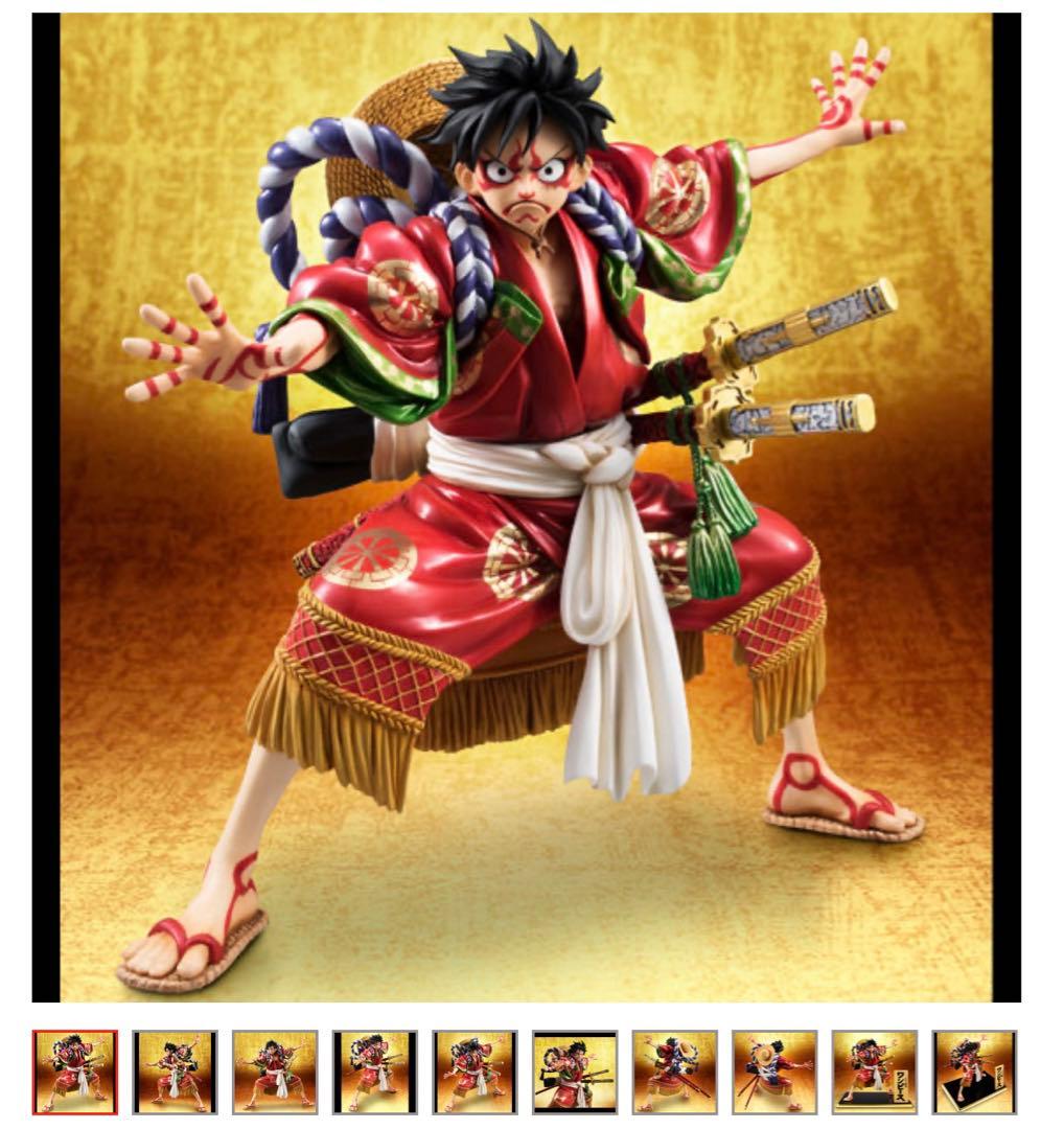 POP【新品】未開封　KABUKI EDITION ルフィ　赤色着物