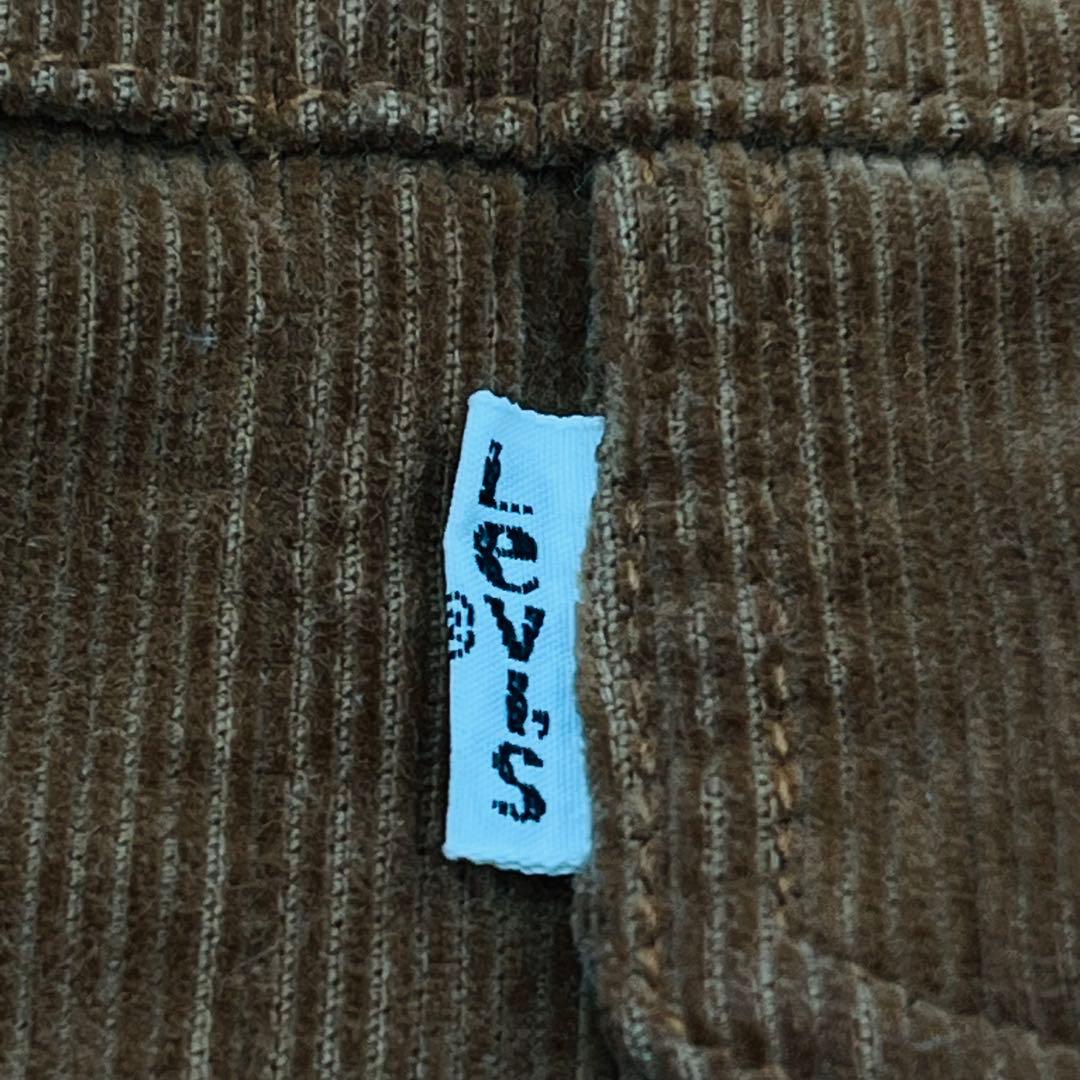 90s WHITE LEVI'S コーデュロイトラッカージャケット【40】